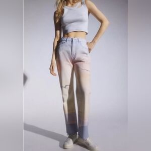 NWT BDG Cowboy Jean Sunset Ombre Size 31